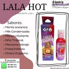 LALHOT LUBRICANTE COMESTIBLE EXITANTE Y CALIENTE